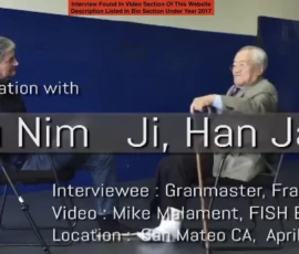 Interview Doju Nim Ji Han Jae